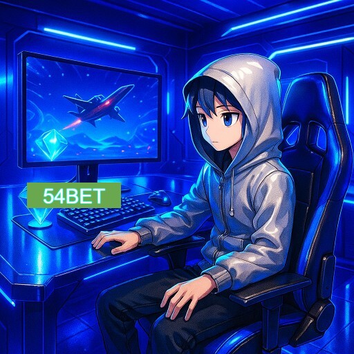 Imagem promocional do app oficial 54BET destacando a conveniência de jogar cassino online pelo celular ou navegador