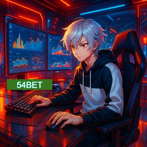 Imagem promocional do app oficial 54BET destacando a conveniência de jogar cassino online pelo celular ou navegador