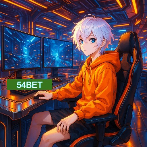 Imagem promocional do app oficial 54BET destacando a conveniência de jogar cassino online pelo celular ou navegador